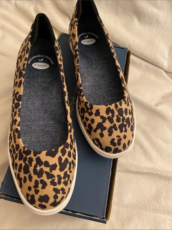 Dr. Scholl's Shoes - Dr. Scholl's Leopard rise shine tan flats